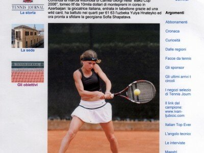 Camila Giorgi dopo la riconciliazione con il sindacato: &#8220;Presto tornerò a giocare anche in Nazionale&#8221; .