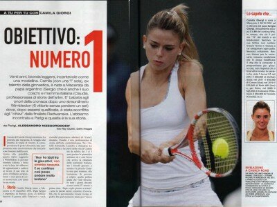 Camila Giorgi torna in nazionale. Farà parte di una squadra giovane e in crescita”.