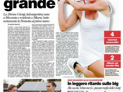 Australian Open, Camila trova la Pennetta al primo turno